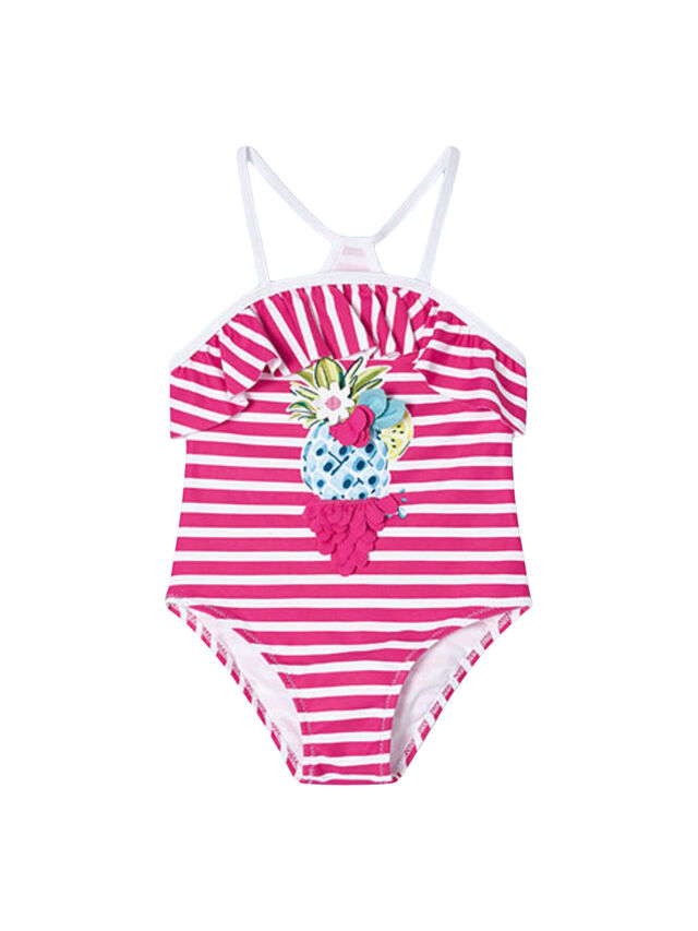 Pineapple Stripe Swimsuit