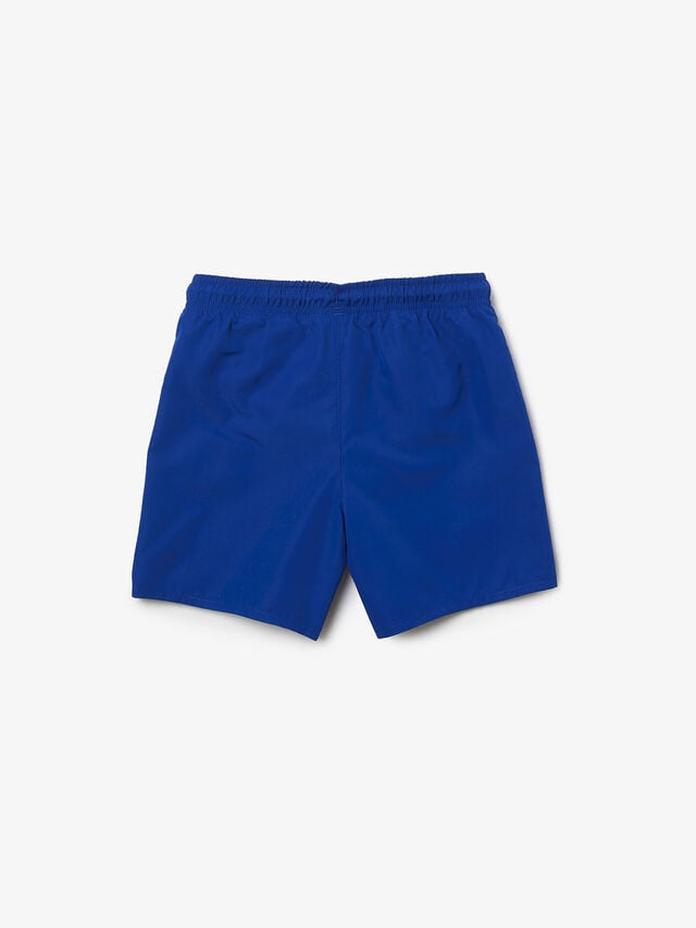 Quick-Dry Solid Swim Shorts