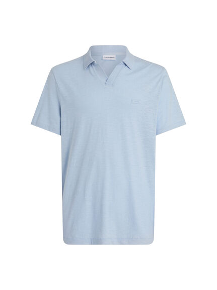 Cotton Linen Polo Shirt