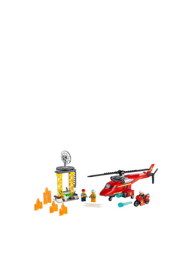 City Fire Rescue Helicopter Toy 60281