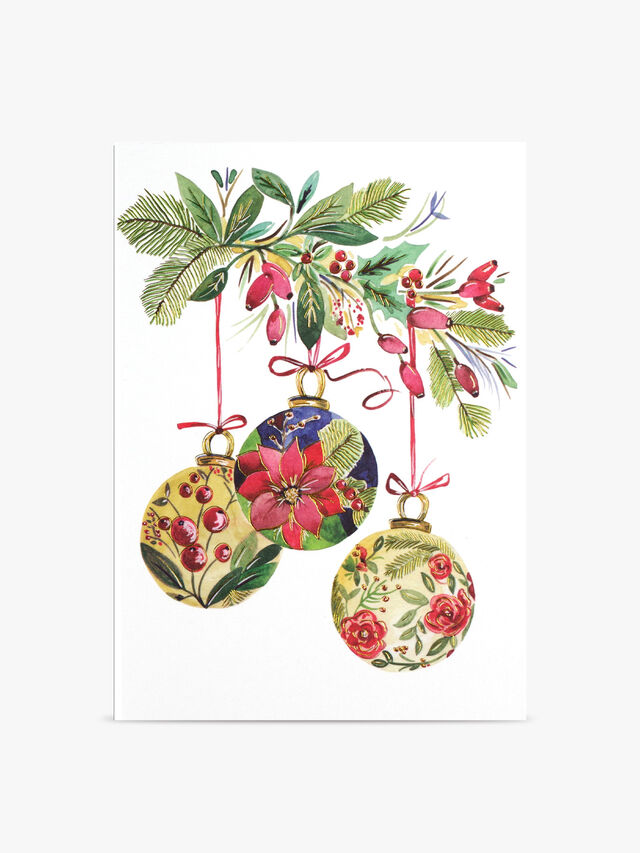 Botanical Ornaments Mini Cards Pack of 20