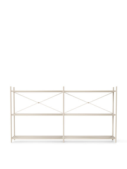 Punctual - Perforated Metal Shelf-Cashmere