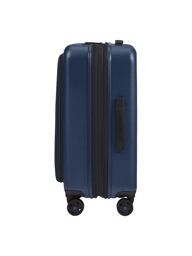 STACKD SPINNER 4 wheel 55cm expandable navy suitcase