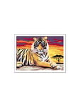 CreArt Paint by Numbers - Majestic Tiger