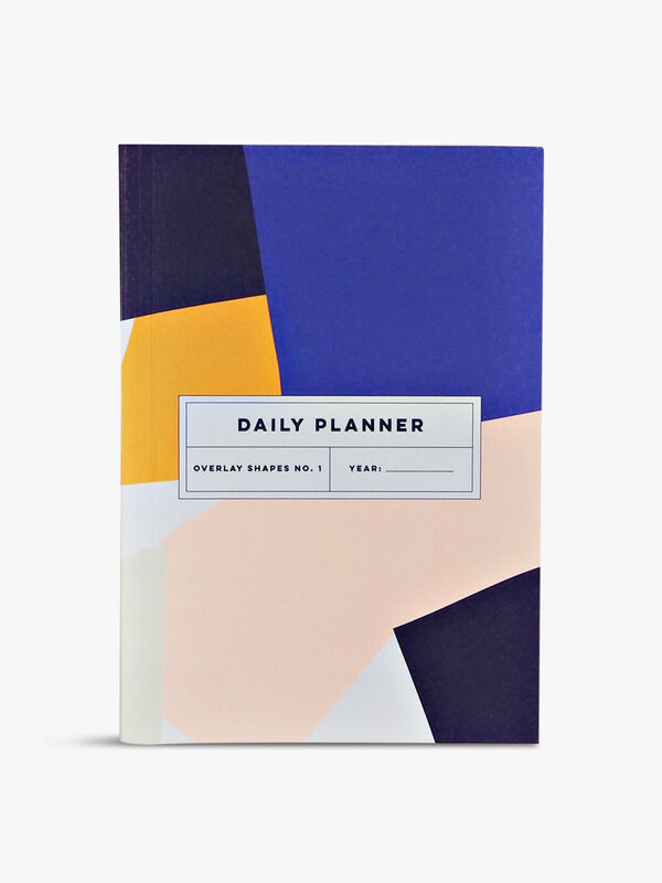 Daily Planner Overlay Shapes Notebook