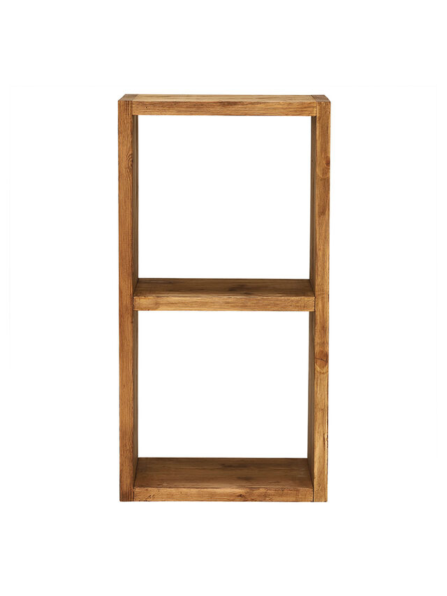 Covington Two Section Reclaimed Wood Cube