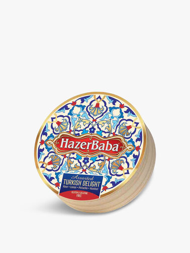 Hazer Baba Mixed Turkish Delight Drum 454g
