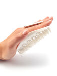The Manta Hairbrush White