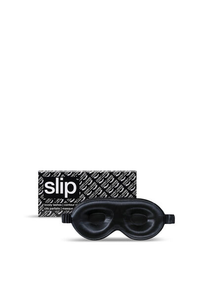 slip pure silk contour sleep mask - black