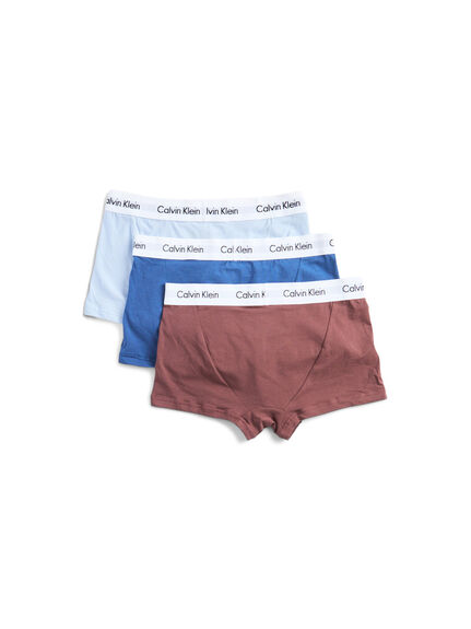 Three Pack Low Rise Trunks