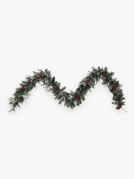 Cranberry Frosted Garland