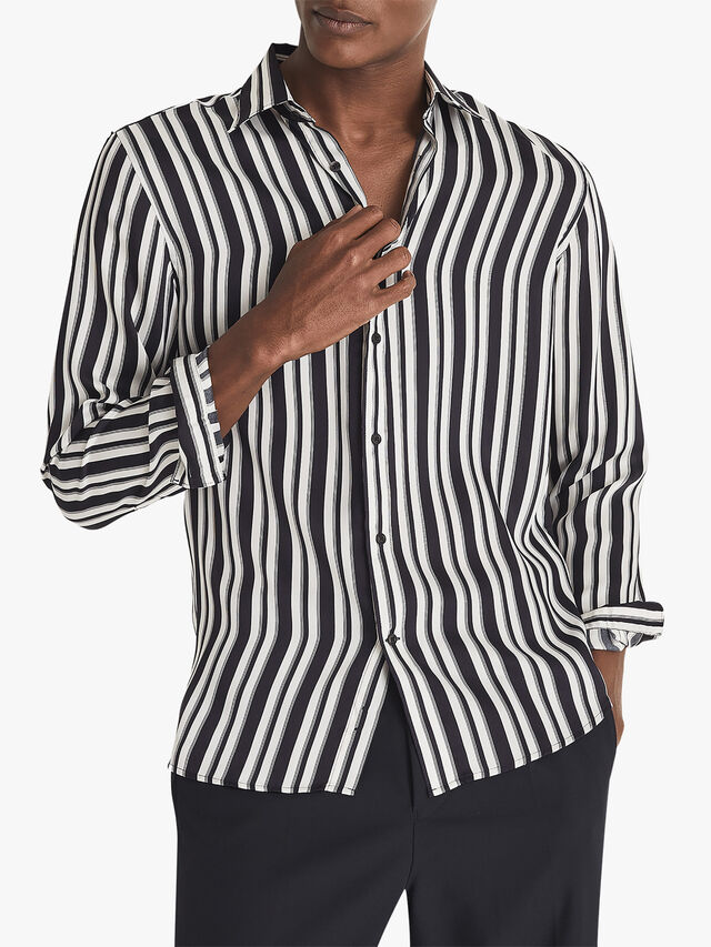French Regular Fit Striped Shirt