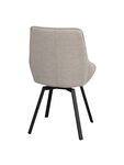 Fraser Upholstered Swivel Chair, Set of 2