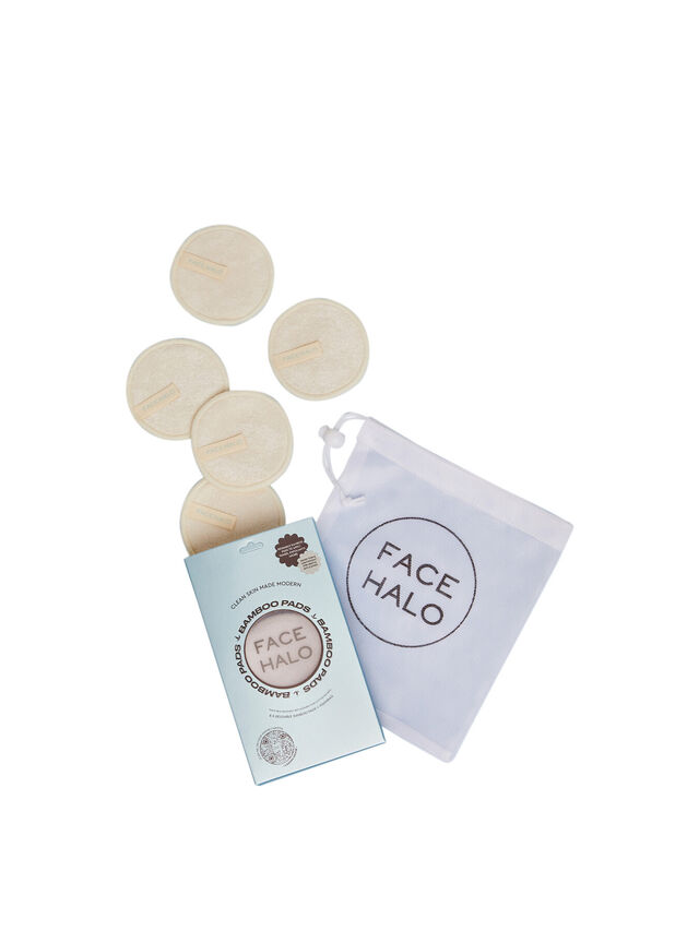 Face Halo Reusable Bamboo Pads 8 Pack
