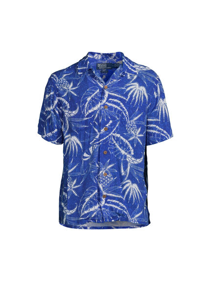 Classic Fit Printed Camp Short Sleeve Shirt