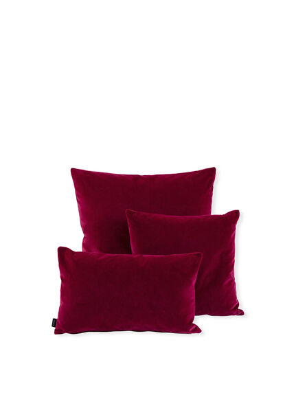 Velvet Cushion Claret 55 x 55cm