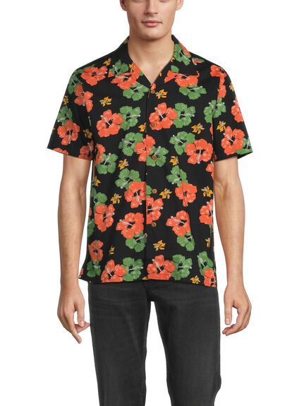 Arvid Flower Hawaii Short Sleeve Shirt