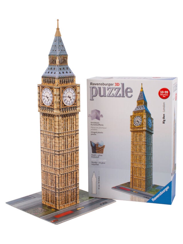 Big Ben, 216 piece 3D Jigsaw Puzzle