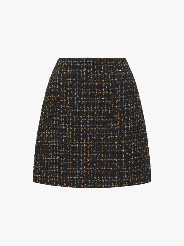 Lara Boucle Mini Skirt