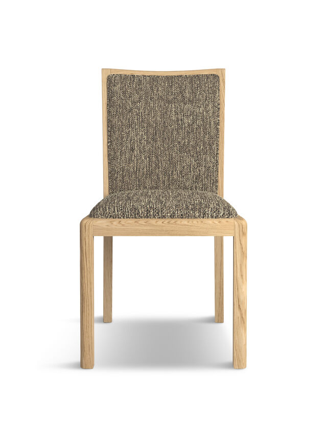 Winsor Stockholm Low Back Chair (grey fabric)