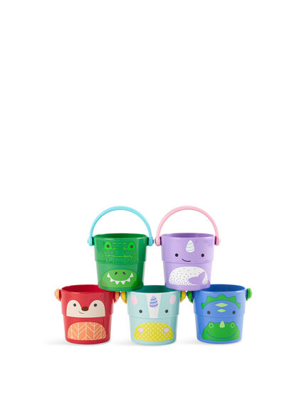 Zoo Stack & Pour Bucket Set