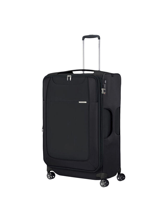 Samsonite D Lite Spinner 4 Wheel 78cm Expandable Suitcase, Black