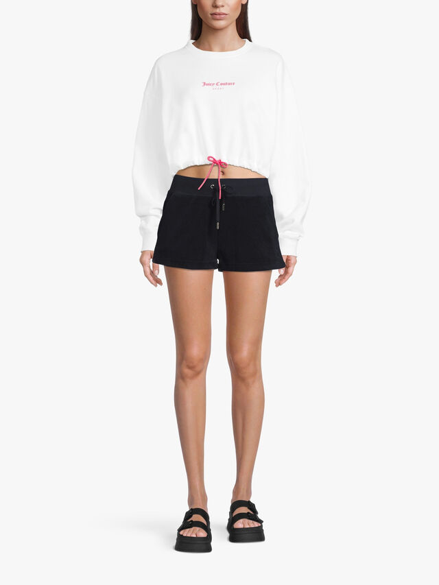 Eve Terry Shorts with Drawstring