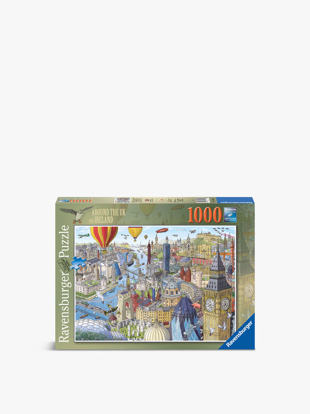 Around the UK & Ireland 1000 piece Jigsaw Puzzle