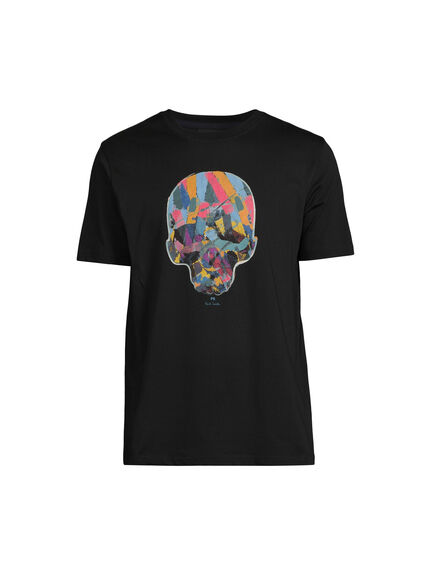 Short Sleeve Skull T Shirt