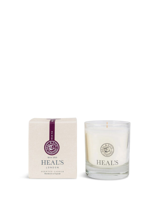 Wild Fig Scented Glass Candle
