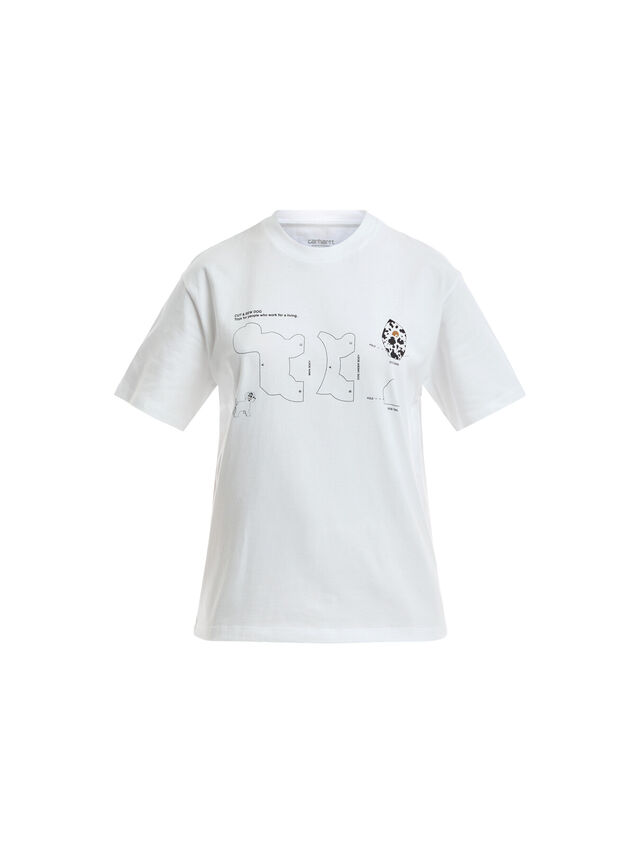 Short Sleeve Cut Sewn Dog T-Shirt