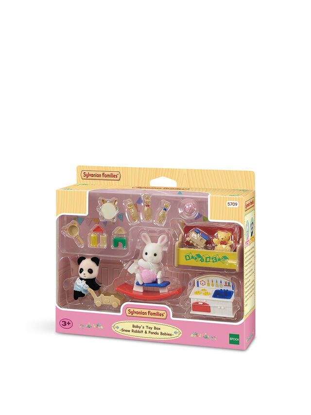Babys Toy Box - Snow Rabbit & Panda Babies