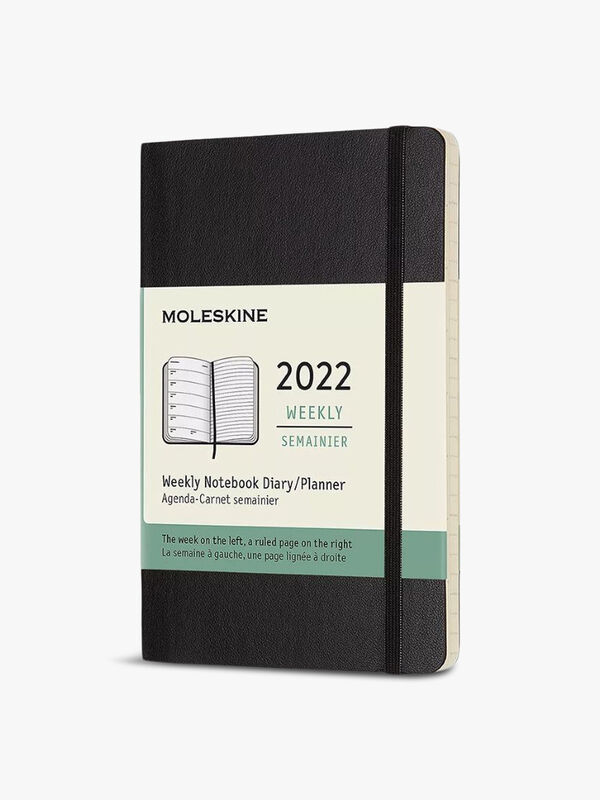 2022 Black Pocket Soft Cover Diary WTV