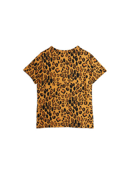 Basic leopard short sleeve t-shirt