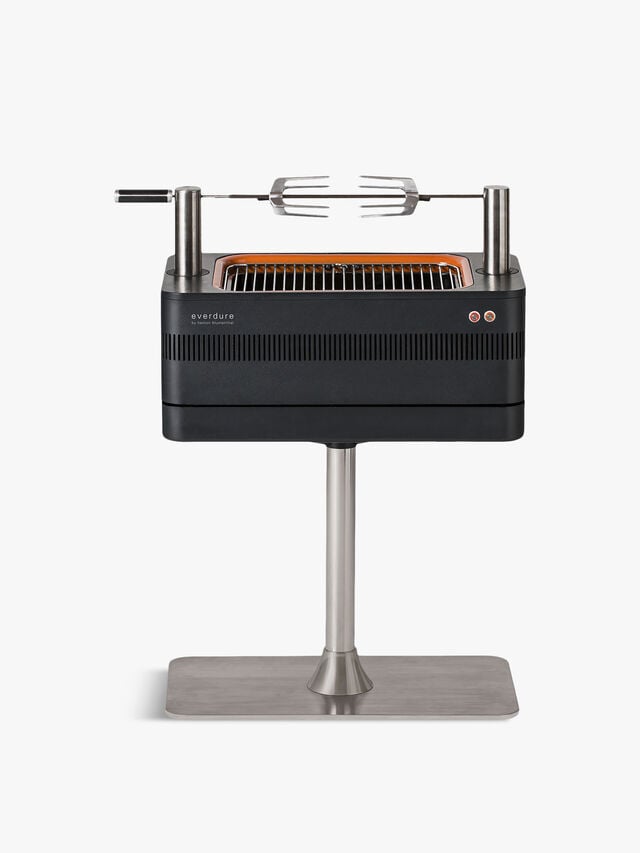 Fusion Charcoal Electric Ignition Barbeque with Pedestal