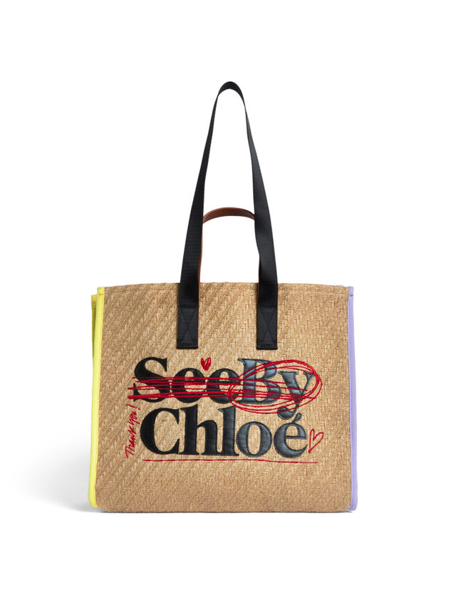 See By Bye Straw Tote