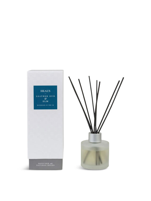 Leather Oud & Elm Natural Reed Diffuser