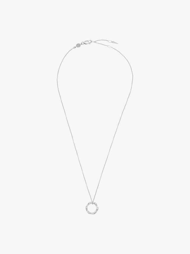 Mini Molten Plain Chain Necklace