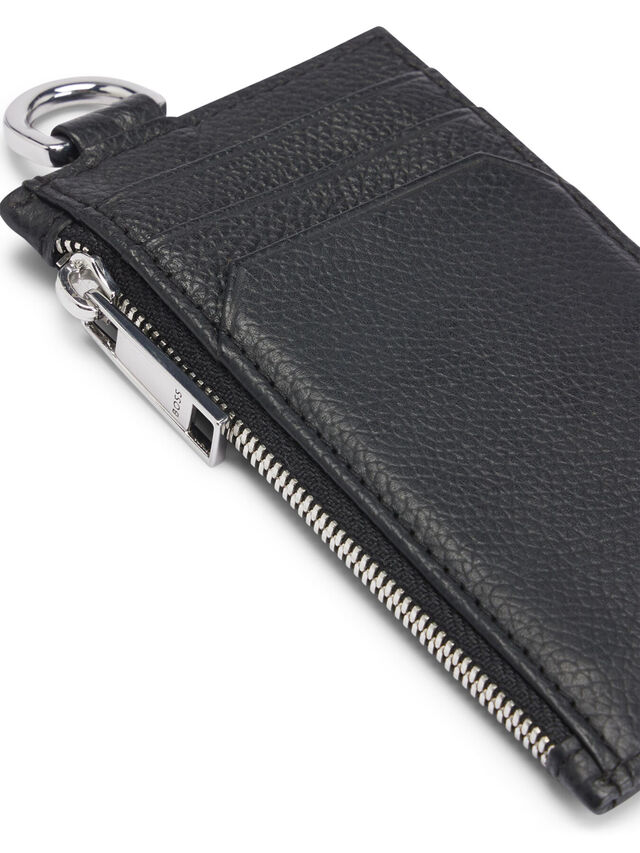 Highway Grained-Leather Coin Case