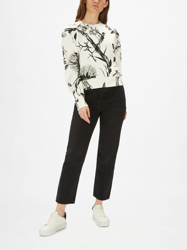 All Over Floral Sweatshirt