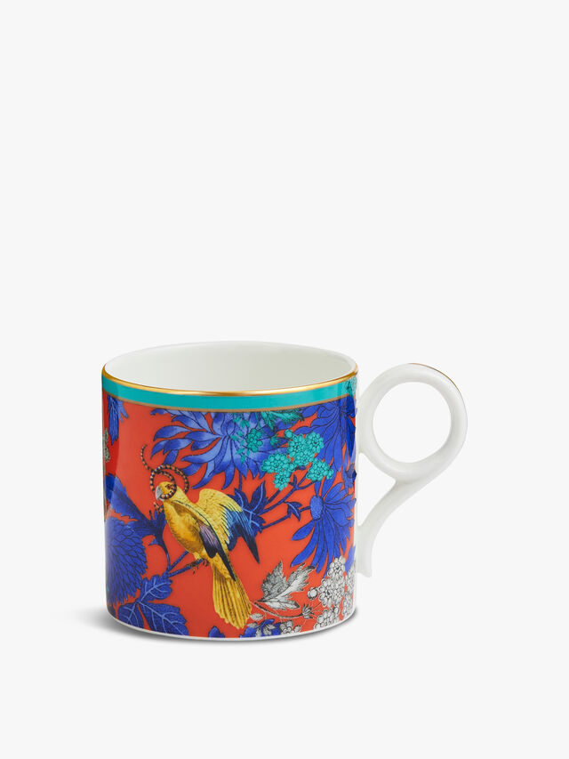 Wonderlust Mug Large Gold Parrot