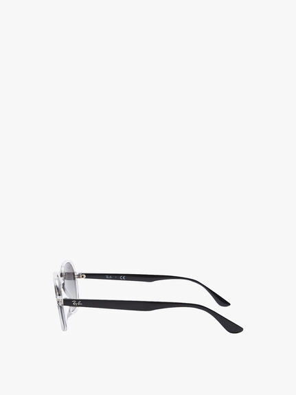 Square Injected Sunglasses TRANSPARENT