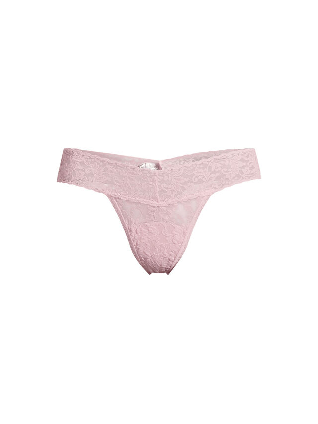 Signature Lace Low Thong