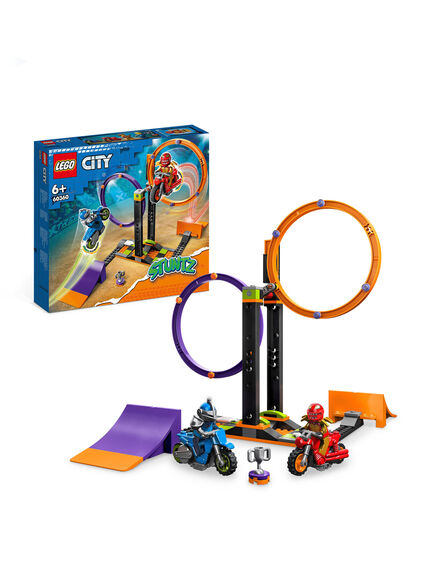 City Stuntz Spinning Stunt Challenge Set 60360