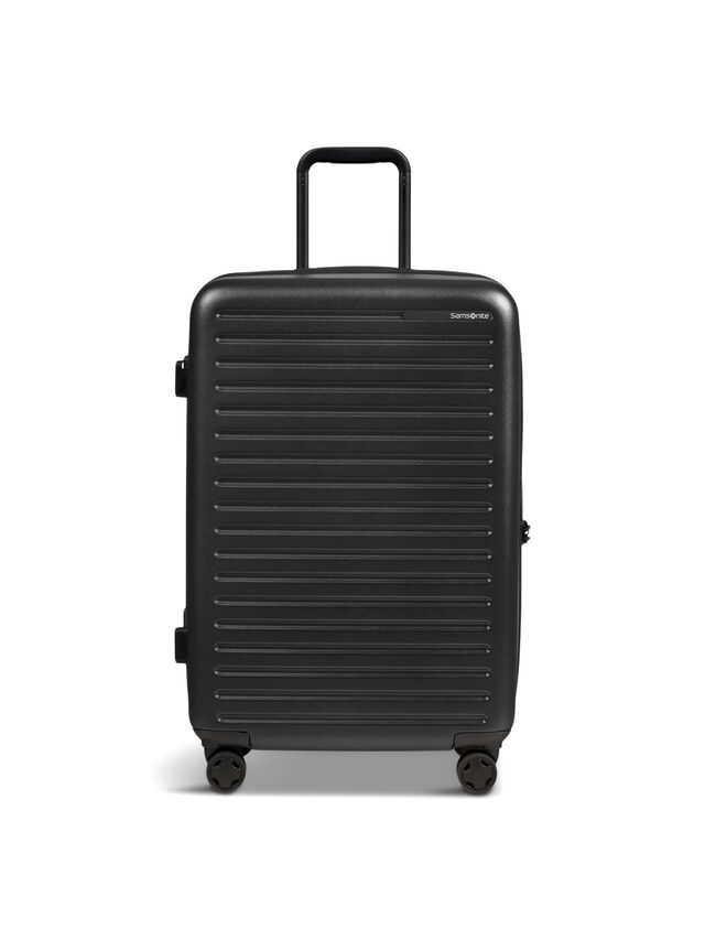Samsonite StackD Spinner 4 Wheel 68cm Suitcase, Black