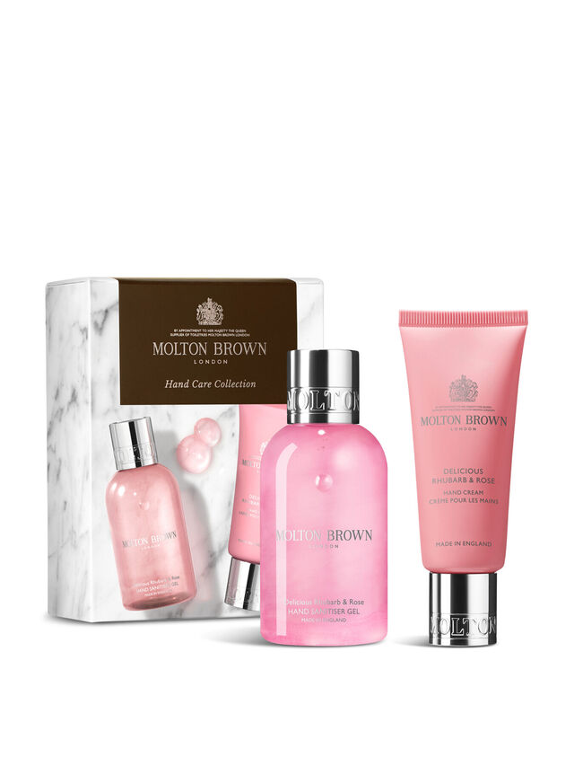Delicious Rhubarb and Rose Hand Care Collection