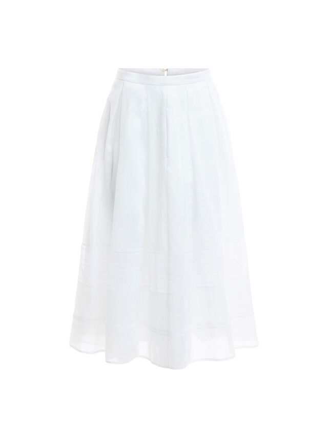 Patto Linen Midi Skirt