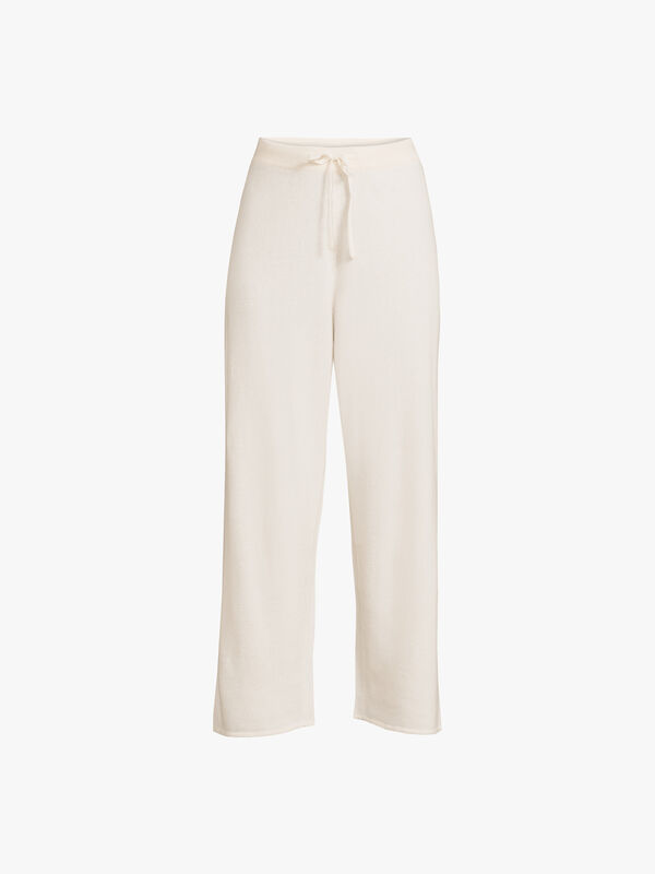 Cashmere Wide Leg Trousers