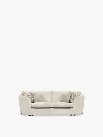 Antibes Grand Classic Back Sofa with Scatter Cushions