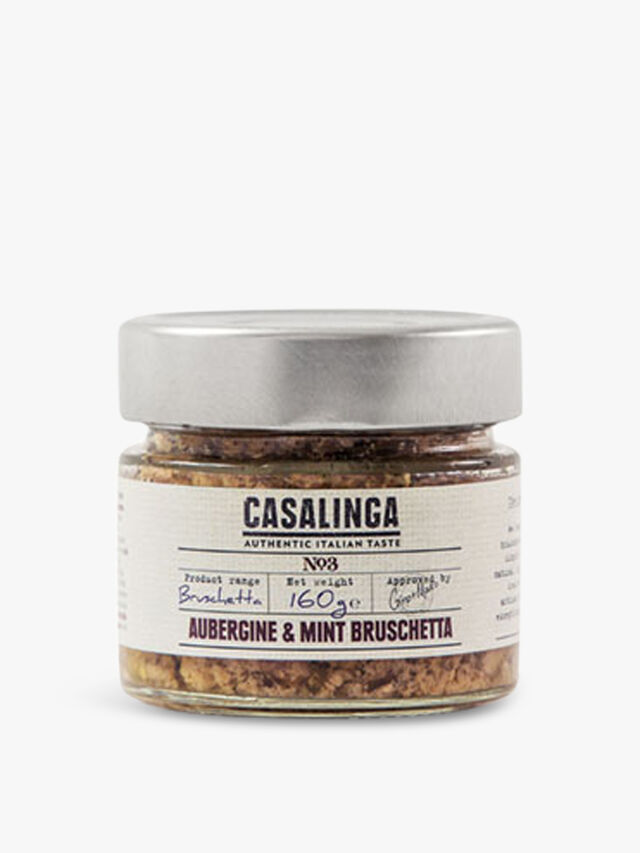 Casalinga Aubergine & Mint Bruschetta 160g